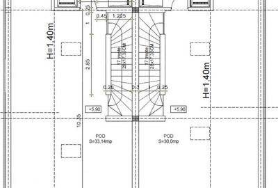 Duplex 245 mp, D+P+E+M, zona linistita de case, panorama deosebita ! - 8