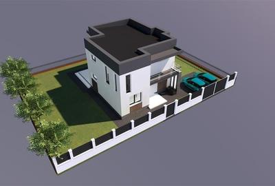 Casa individuala in Cristian, 4 camere, 3 bai, teren 500mp, eficienta la consum, - 3