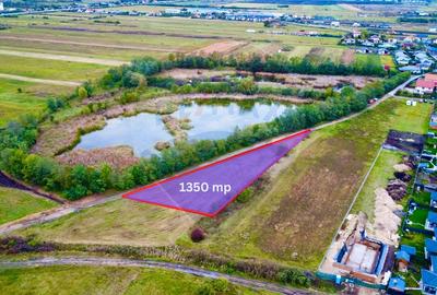 Teren intravilan 1350 mp – Jucu de Mijloc, lângă lac – ideal duplex - 2