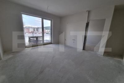 Baie cu geam! 3 camere, semifinisat, 58mp, zona BMW - 2