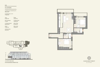 Apartament cu 3 camere semidecomandat în Central - 12