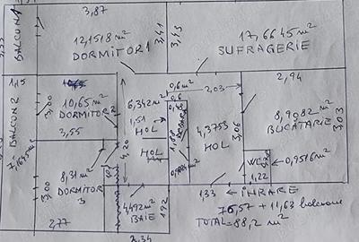 Apartament cu 4 camere decomandat în Central - 1