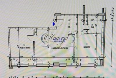 Apartament cu 3 camere semidecomandat în Baciu - 7