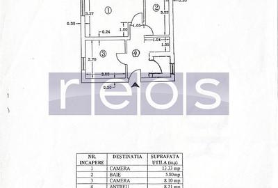 Apartament cu 2 camere decomandat, mobilat în Centrul Civic - 3