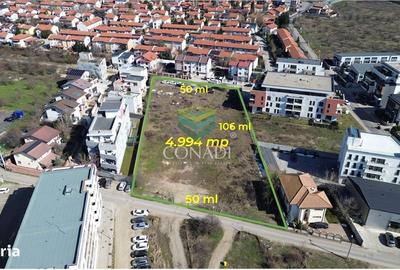 Teren de 4994 mp, în Central