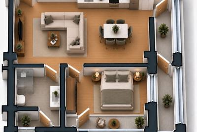 Apartament cu 2 camere decomandat în Preajba
