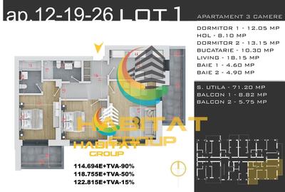 Apartament cu 3 camere decomandat în Theodor Pallady - 2