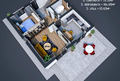 Casă cu 5 camere cu Teren 400 Mp în Miroslava - 4