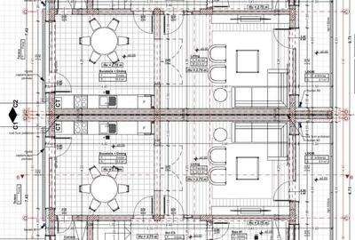 Teren autorizat de vanzare , pentru 5 DUPLEXURI ,Floresti - 3