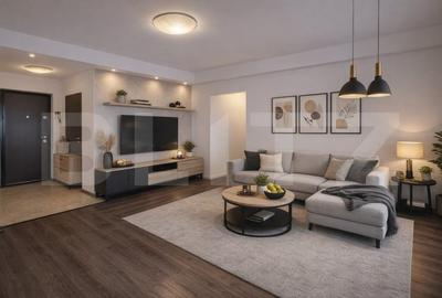 Apartament cu 2 camere semidecomandat în Valea Lupului