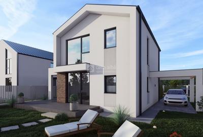 Casă individuală cu 3 camere în Bucium