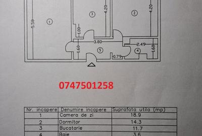 Apartament cu 2 camere în Buzaului - 1