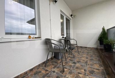 Apartament la cheie, 3 camere, 55 mp, 17 mp terasa, zona Metro - 11