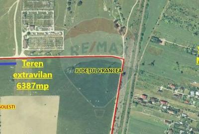 Teren 6,387mp Golesti / Drumul DC147 - 1