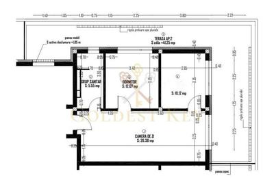 Apartament cu 3 camere în Baciu - 1