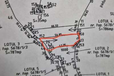 Teren de 787 mp, în Casa de Piatră - 1
