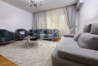 Apartament cu 3 camere semidecomandat, mobilat în Soarelui