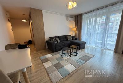 Apartament cu 2 camere semidecomandat, mobilat în Andrei Mureșanu