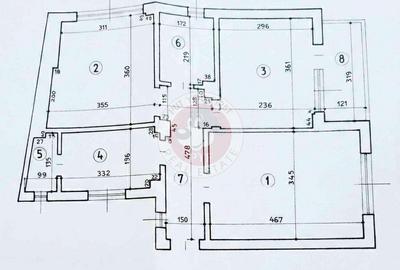 Metrou Stefan cel Mare | 3 camere | 60mp | Decomandat | B12570 - 5