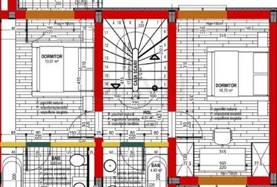 Casă individuală cu 4 camere cu Canalizare în Giulești - 17