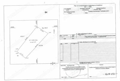 Teren de 2410 mp, în Tineretului