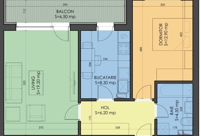 Oferta|Ap. 2 camere Decomandat|Dezvoltator|Valea Larga|Prelungirea Ghencea| - 3