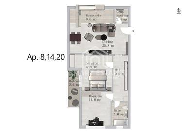 Apartament 3 camere Metalurgiei Berceni Sector 4 - 2