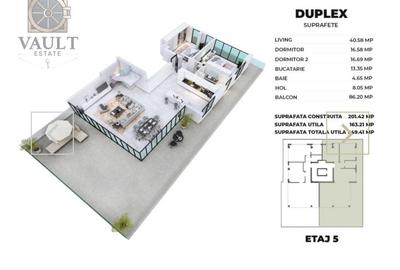 PENTHOUSE - DUPLEX - 250 MP - PARCARE SUBTERANA - 9