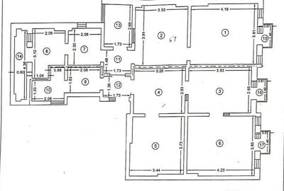 Apartament cu 6 camere decomandat în Central - 3