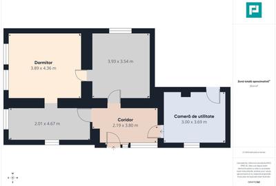 Casă individuală cu 3 camere cu Canalizare în Central - 9