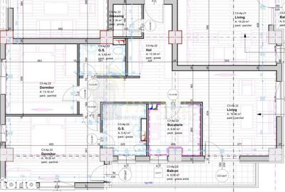 Apartament cu 3 camere decomandat în Frumoasa - 2