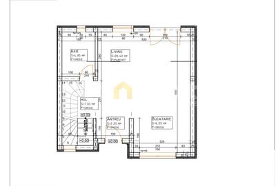 Casa duplex cu 3 dormitoare, 2 bai si curte privata, Floresti - 3