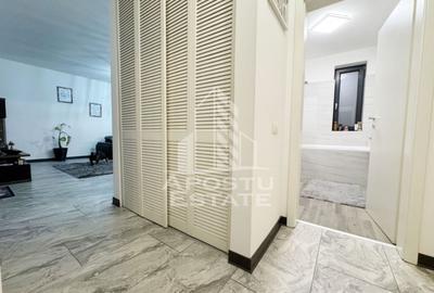 Apartament cu 3 camere semidecomandat, mobilat în Giroc - 16