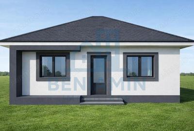 Casa la cheie-Living-2 Dormitoare-Baie-Gaze-Curent-Apa-320mp teren - 3