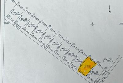 Teren Construcții intravilan de 427 mp, în Cernica