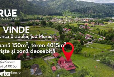 Casă cu 5 camere cu Teren 4015 Mp în Lunca - 2