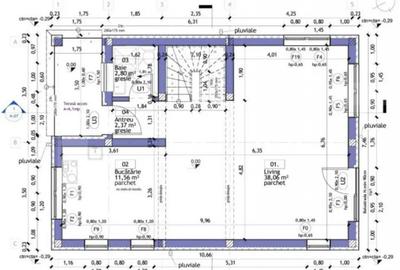 Casă cu 4 camere cu Teren 460 Mp în Central - 3
