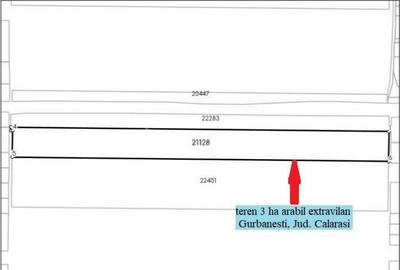 Arabil cultivat, canal irigatii, UAT Gurbanesti spre Nana si - 5