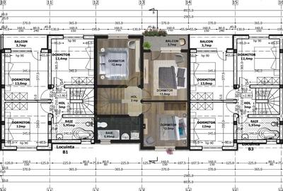CASA-VILA P+1+POD-CENTRU PRIMARIE CASA-VILA P+1+POD-CENTRU PRIMARIE - 4