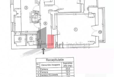 Ap. decomandat 3 camere, Suprafata utila 73 mp, Bdul. Na?... - 1