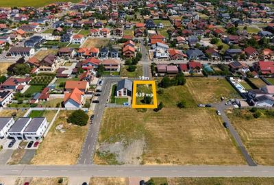 Teren Construcții intravilan de 639 mp, în Dumbrăvița