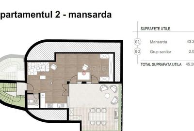 Apartament deosebit intr-o vila situata pe Dealul Ceta?ii - 13