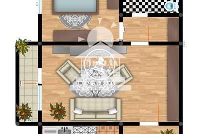 Apartament cu 2 camere în Copou