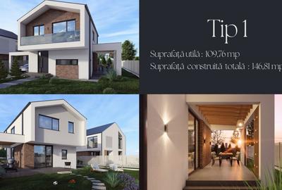 *Vila Bucium-Visan* - 650mp teren - *toate utilitatile* - 2