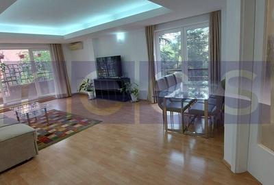 Apartament cu 3 camere decomandat, mobilat în Herăstrău