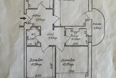 Apartament 3 camere zona Stadion mobilat si utilat - 8