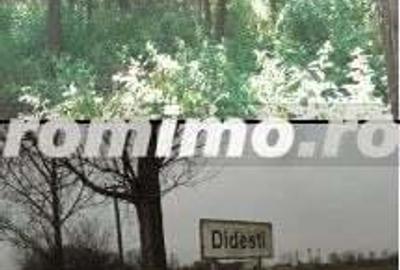 Teren de 800 mp, în Didești - 2