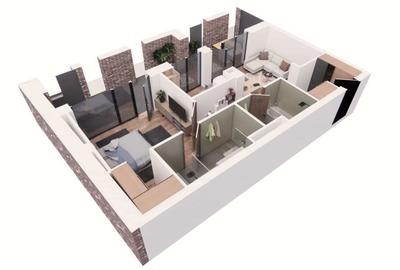 Apartament cu 2 camere în Ultracentral - 3