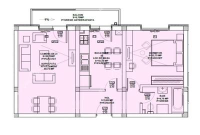 Apartament cu 2 camere decomandat în Aeroport - 9