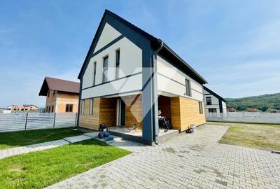 Casa noua individuala 4 camere si teren 470 mp Talmaciu Sibiu - 1